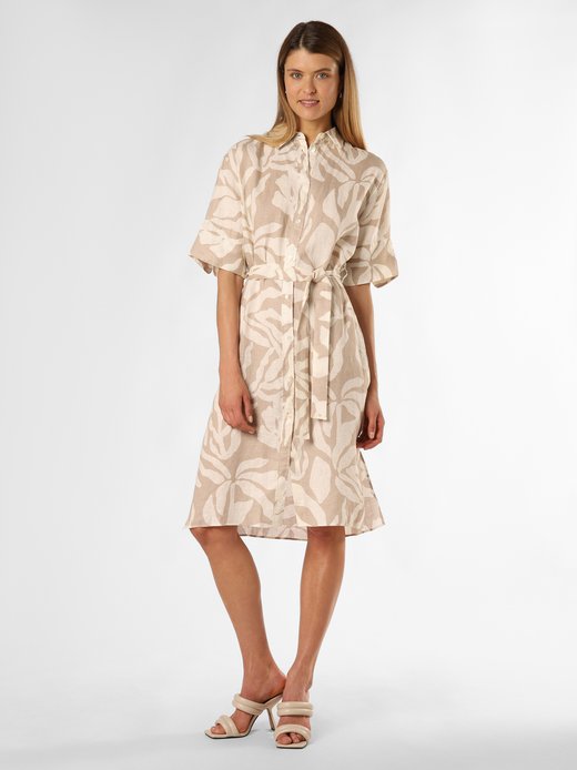 Damen Leinenkleid
