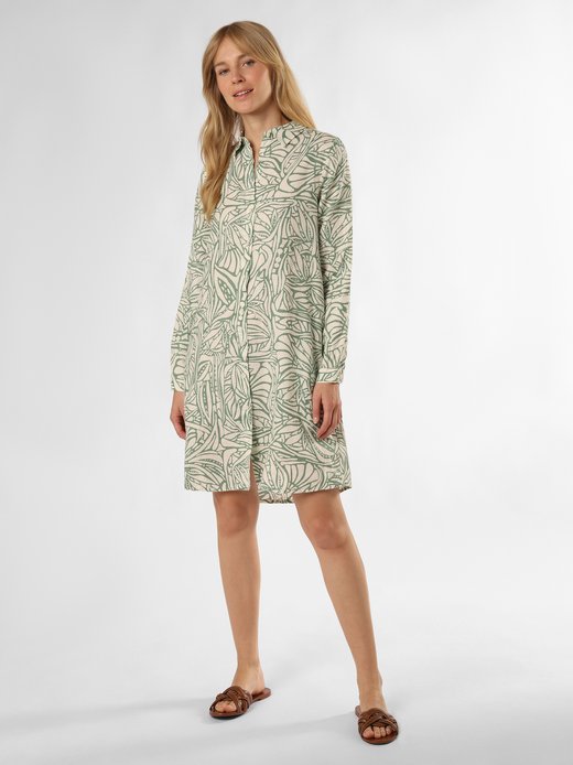 Damen Leinenkleid