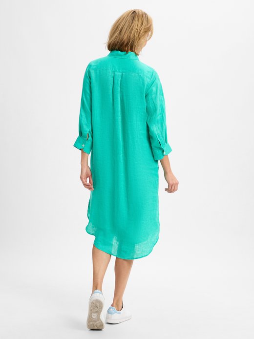 Damen Leinenkleid