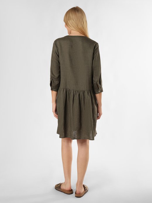 Damen Leinenkleid