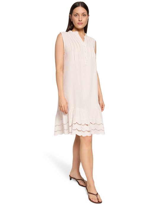 Damen Leinenkleid