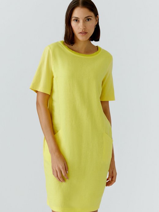 Damen Leinenkleid