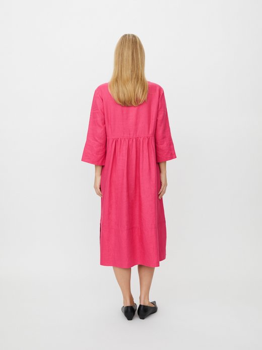 Damen Leinenkleid
