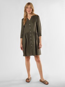 Damen Leinenkleid