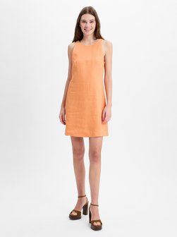 Artikelbild Damen Leinenkleid von Ipuri Essentials in orange uni