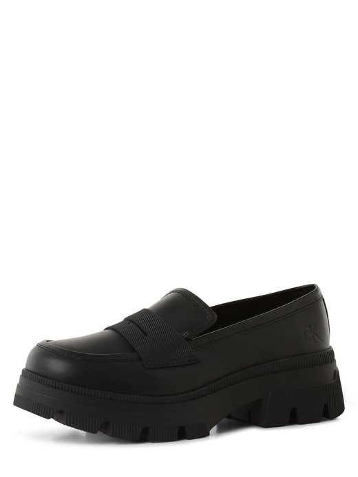 Damen Loafer mit Leder-Anteil