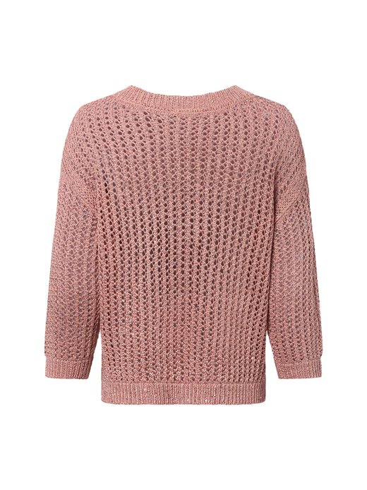 Damen Lochstrickpullover