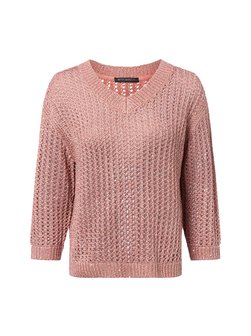 Damen Lochstrickpullover