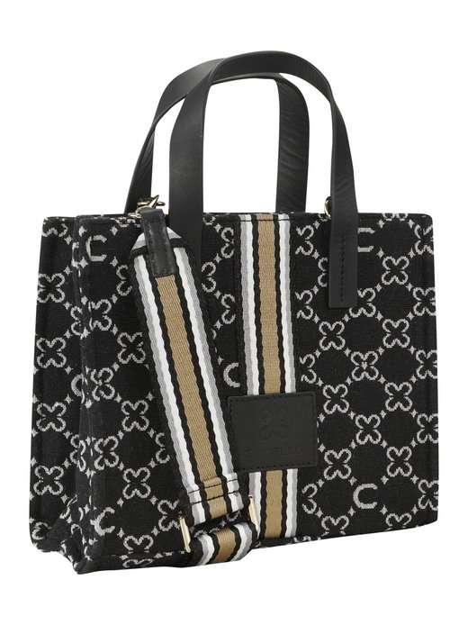 Damen Logo-Mini-Totebag Monogramm