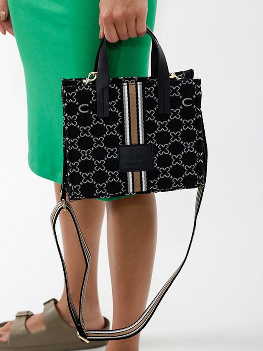 Damen Logo-Mini-Totebag Monogramm