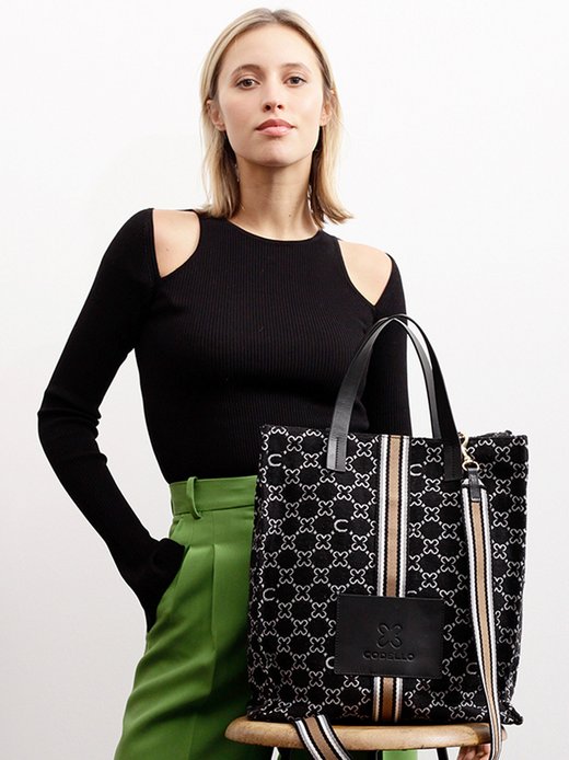 Damen Logo-Shopper - Monogramm