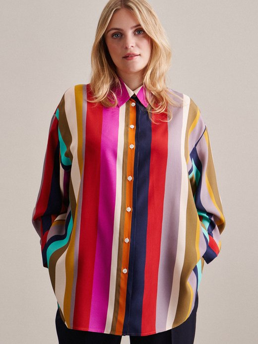 Damen Longbluse - Curvy