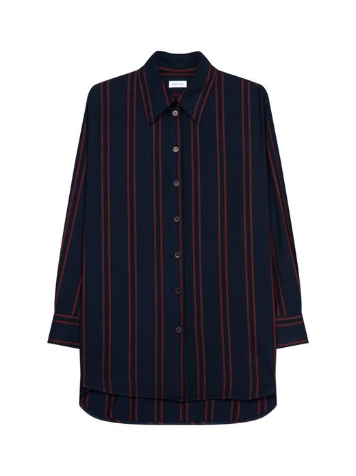 Damen Longbluse - Oversized Fit