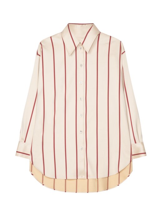 Damen Longbluse - Oversized Fit