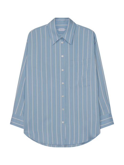 Damen Longbluse - Oversized Fit