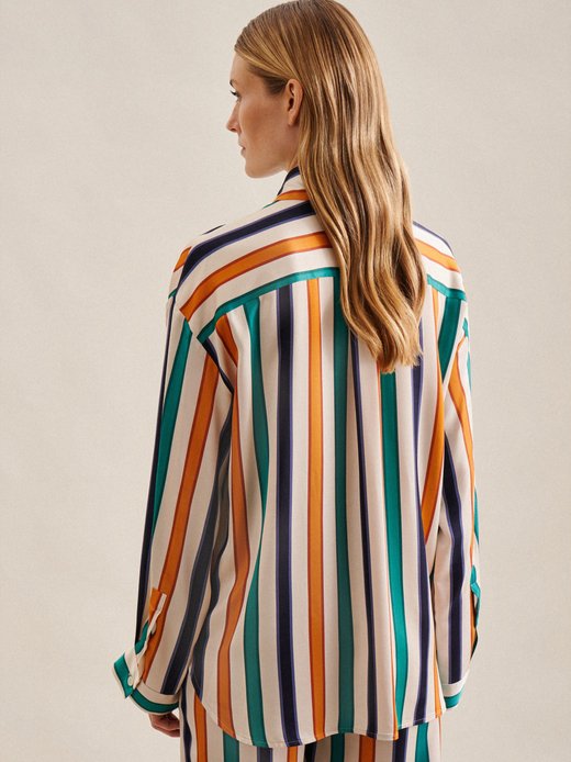 Damen Longbluse - Oversized Fit