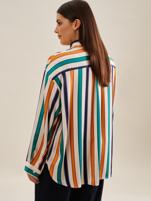 Damen Longbluse - Oversized Fit
