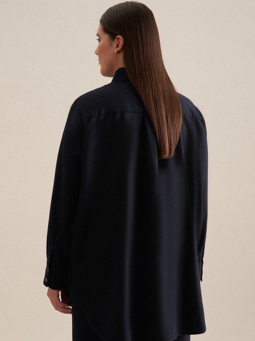 Damen Longbluse - Oversized Fit