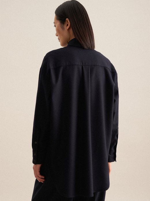 Damen Longbluse - Oversized Fit