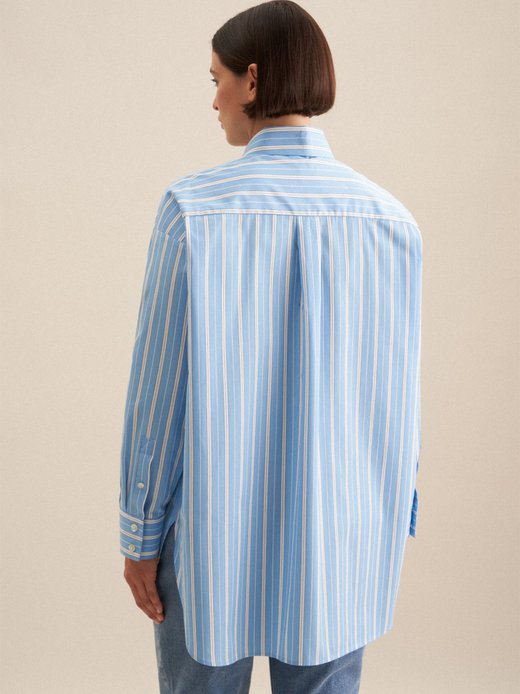 Damen Longbluse - Oversized Fit