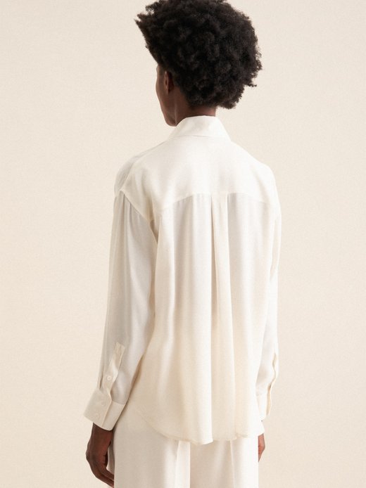 Damen Longbluse - Oversized Fit
