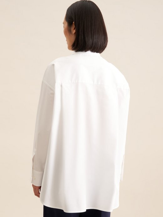 Damen Longbluse - Oversized Fit