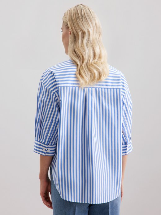 Damen Longbluse - Oversized Fit