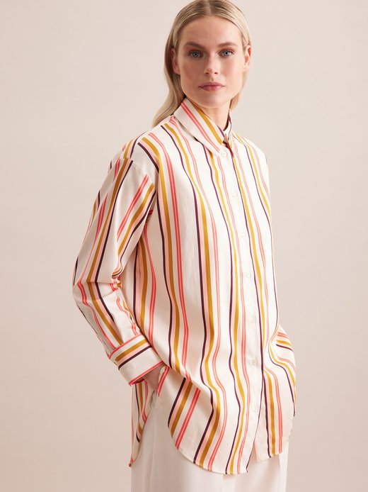 Damen Longbluse - Oversized Fit