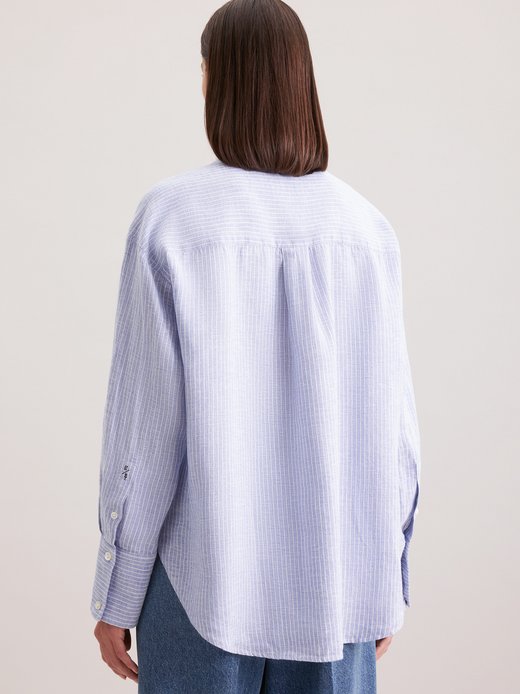 Damen Longbluse - Oversized Fit