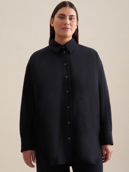 Damen Longbluse - Oversized Fit