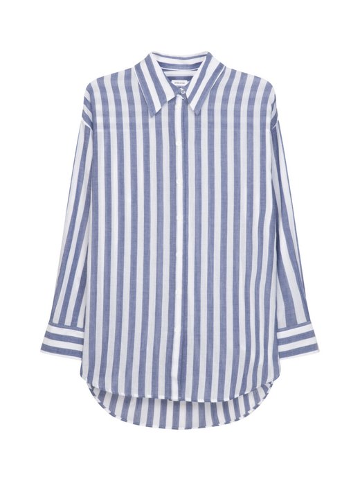 Damen Longbluse - Oversized fit Fit