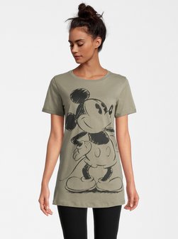Damen Longshirt - Mickey Mouse