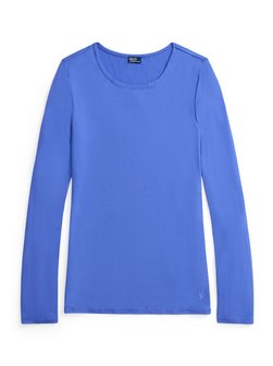 Damen Longsleeve  -  LS Shirt - Midnight Sheer