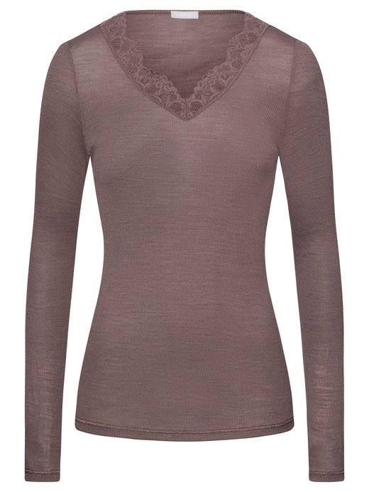 Damen Longsleeve  -  Woolen Lace