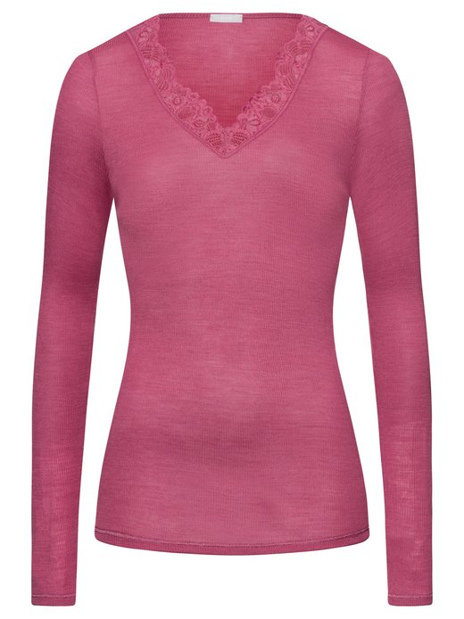 Damen Longsleeve  -  Woolen Lace