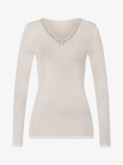 Damen Longsleeve  -  Woolen Lace