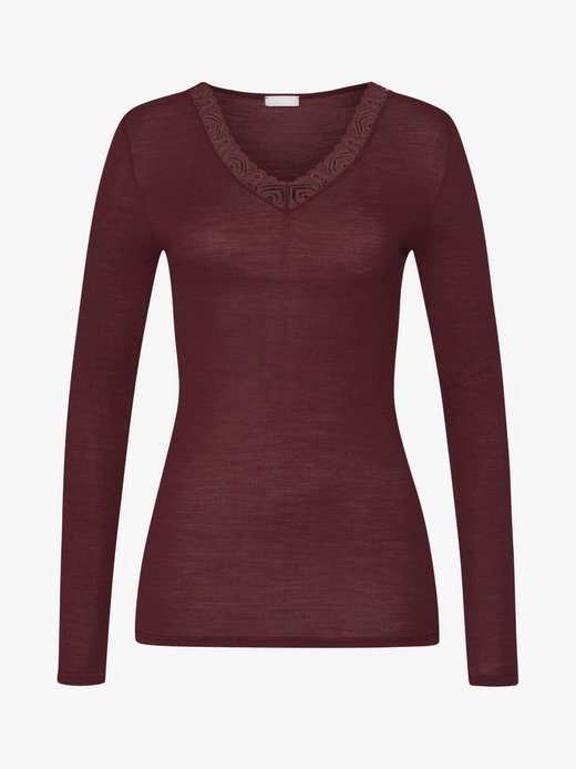 Damen Longsleeve  -  Woolen Lace