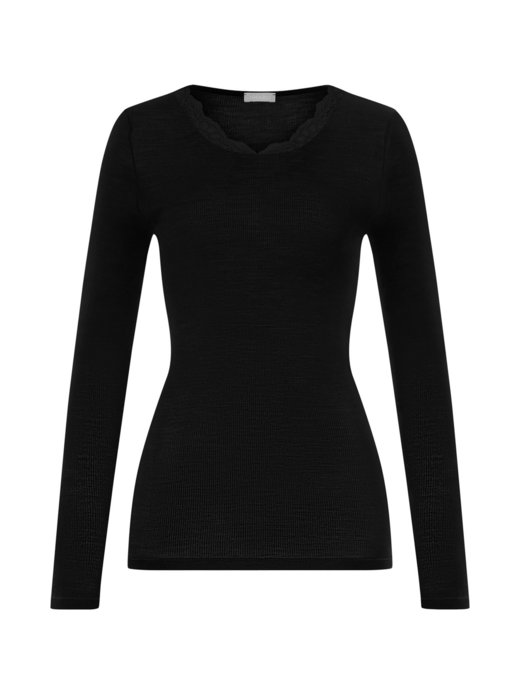 Damen Longsleeve  -  Woolen Lace