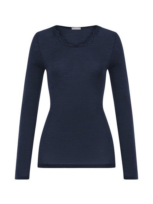 Damen Longsleeve  -  Woolen Lace