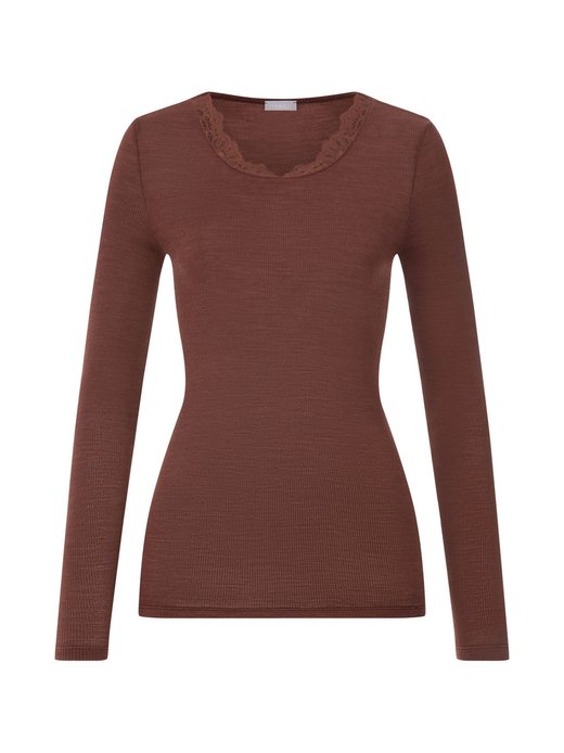 Damen Longsleeve  -  Woolen Lace