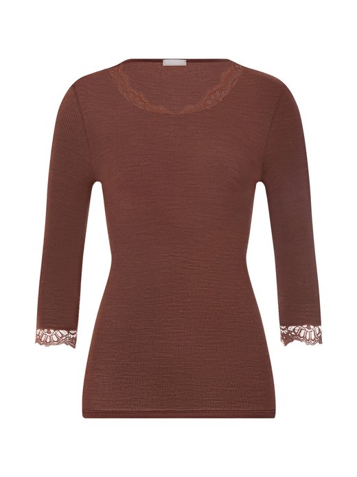 Damen Longsleeve  -  Woolen Lace