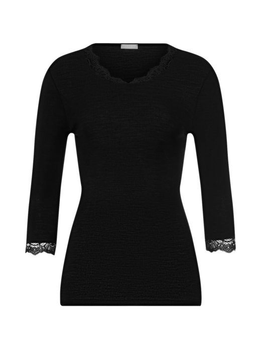 Damen Longsleeve  -  Woolen Lace
