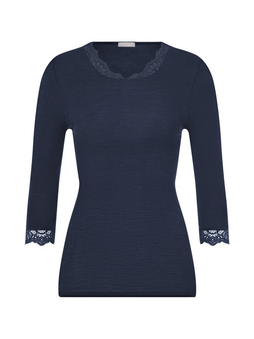 Damen Longsleeve  -  Woolen Lace