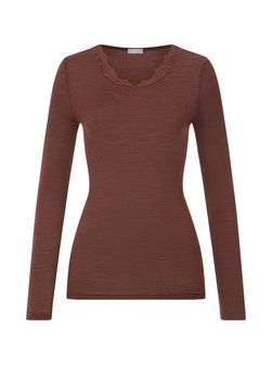 Damen Longsleeve  -  Woolen Lace