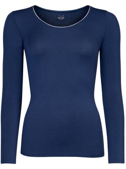 Damen Longsleeve mit Glitzer-Abschluss  -  NUR DIE x KILIAN KERNER
