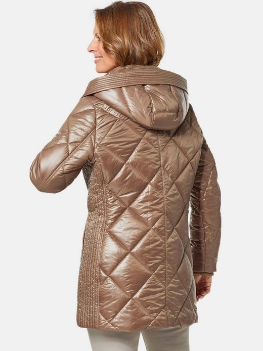 Damen Longsteppjacke