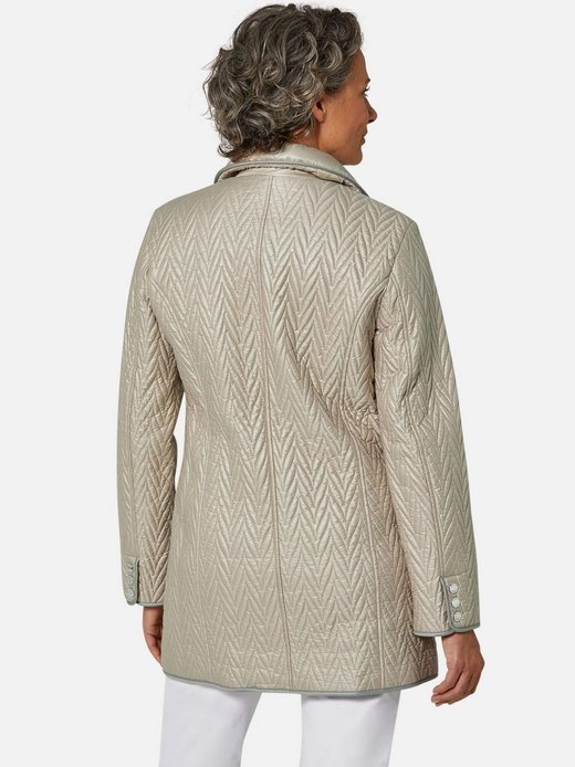 Damen Longsteppjacke