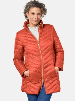 Damen Longsteppjacke