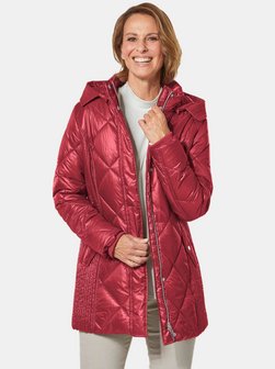 Artikelbild Damen Longsteppjacke von Goldner in rot uni