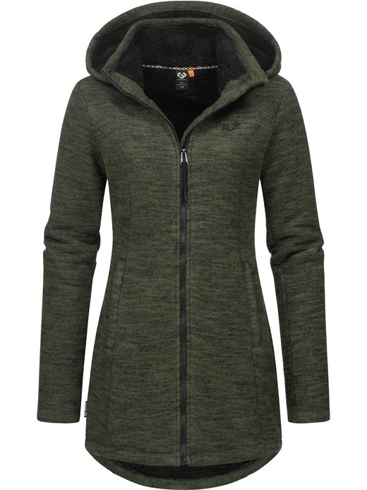 Damen Longstrickjacke - Leysha Melange